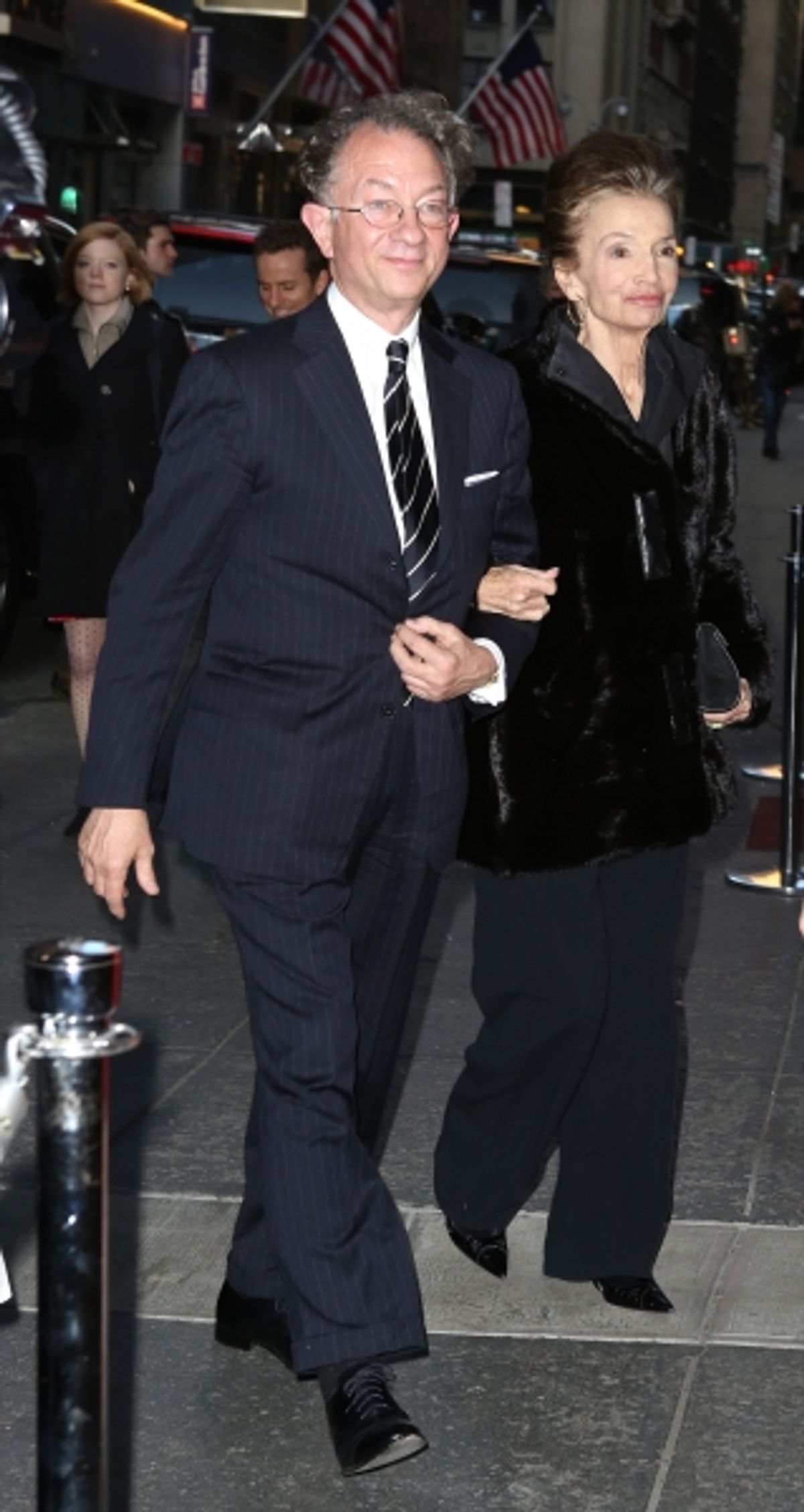 William Ivey Long and Lee Radziwell  at 