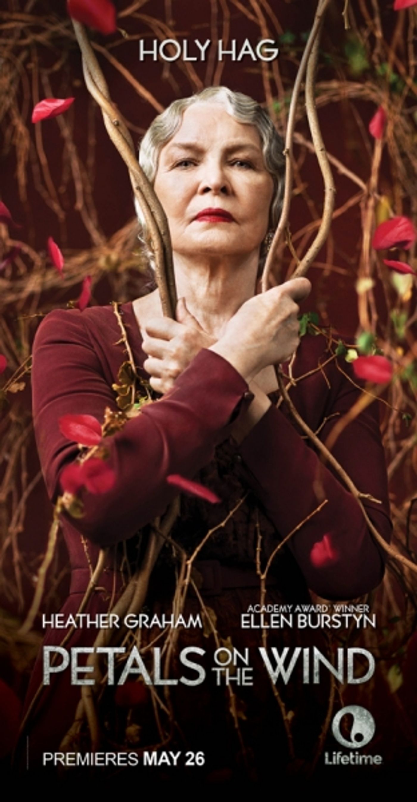 Photo Flash: Ellen Burstyn & Heather Graham Featured in Character Posters for Lifetime's PETALS ON THE WIND Photo Flash: Ellen Burstyn & Heather Graham Featured in Character Posters for Lifetime's PETALS ON THE WIND Image