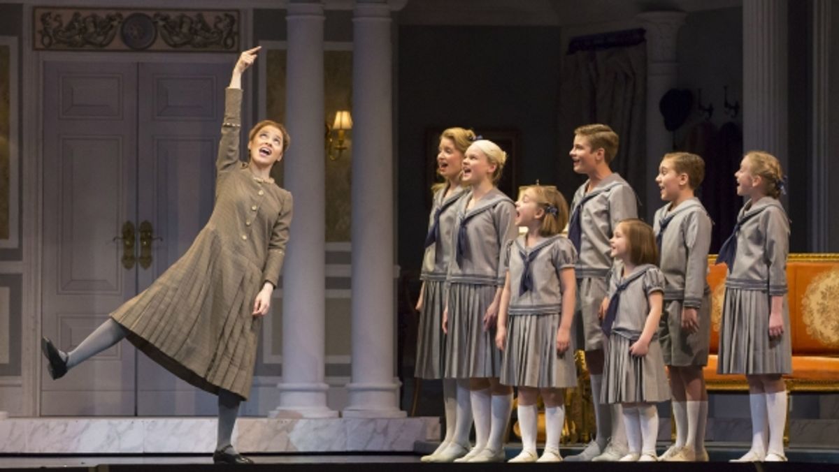 Jenn Gambatese and the children at 