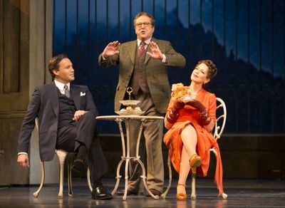 Billy Zane, Edward Hibbert and Elizabeth Futral Photo