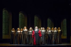 Christine Brewer and the nuns Photo