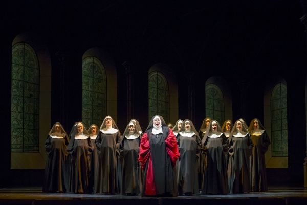 Christine Brewer and the nuns Photo