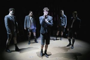 Stephen Gordon (Swing/Ernst), Keith Caram (Georg), Brady Richards (Melchior) , Tyler  Photo