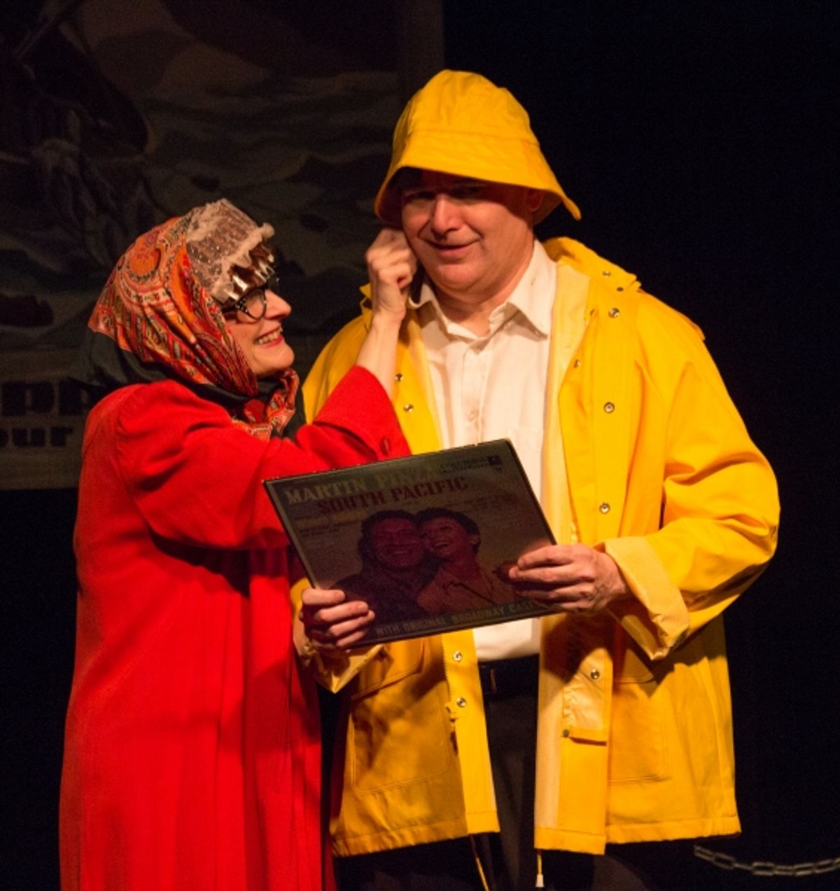 Lucinda Moriarty as Mrs. Kravitz & Mark Moriarty as Andre Borchevsky at 