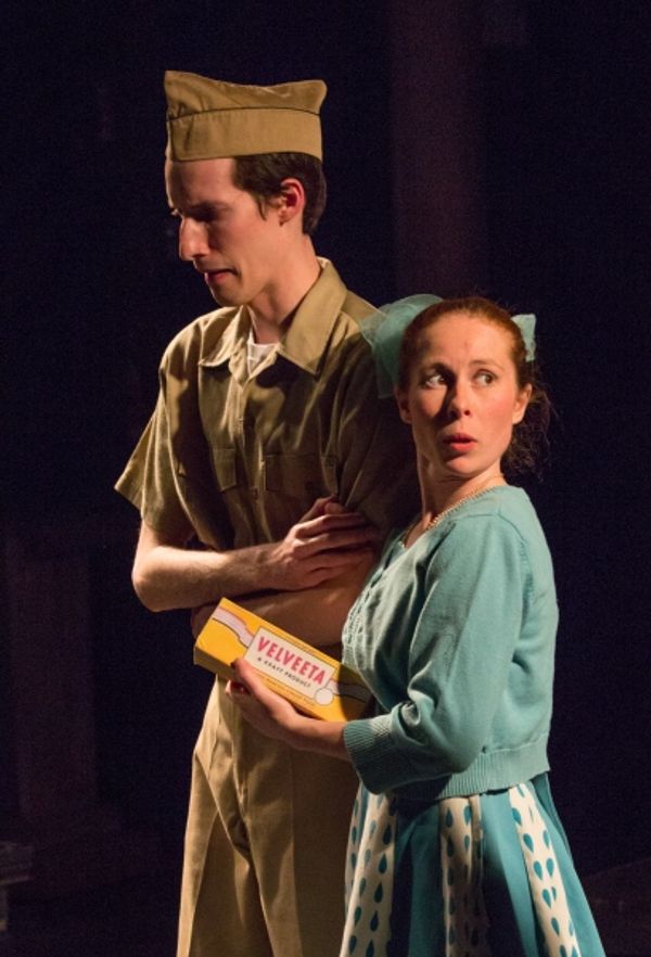 Tori Abram-Copenhaver as Lynn McCarthy & Daniel Grey as James Appel Photo