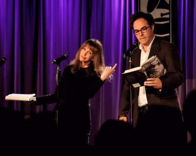 Laraine Newman and Roger Bart Photo