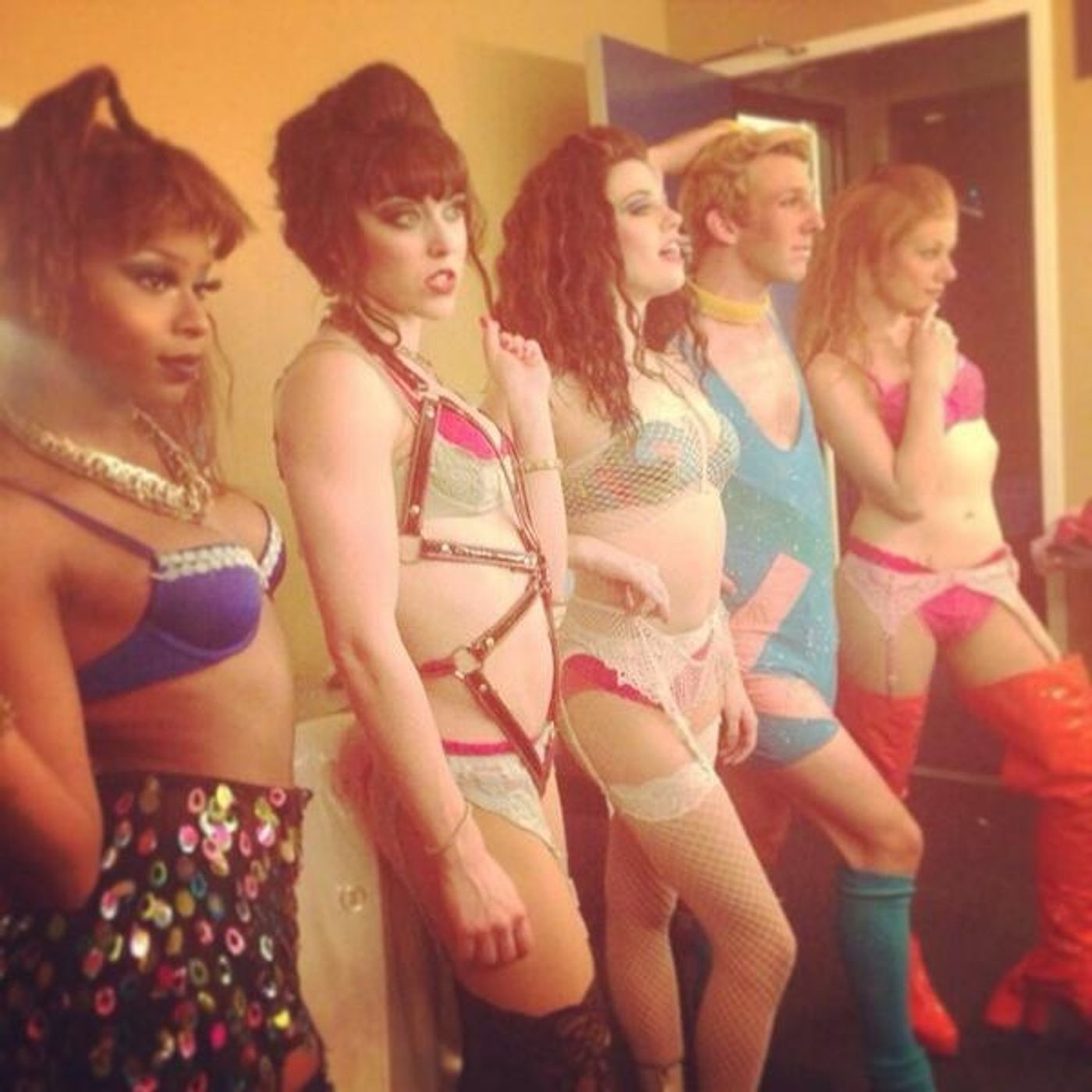 Photo Flash: Saturday Intermission Pics, 4/26- BULLETS OVER BROADWAY, 50 SHADES, ROCKY, and More Pose for the Camera Photo Flash: Saturday Intermission Pics, 4/26- BULLETS OVER BROADWAY, 50 SHADES, ROCKY, and More Pose for the Camera Image