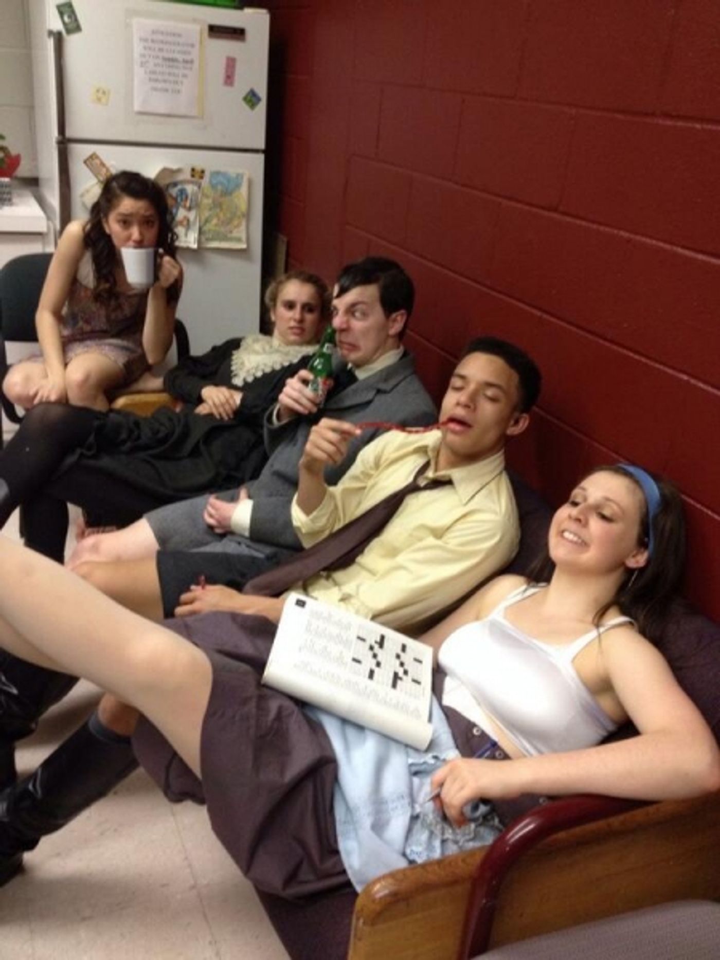 Photo Flash: Saturday Intermission Pics, 4/26- BULLETS OVER BROADWAY, 50 SHADES, ROCKY, and More Pose for the Camera Photo Flash: Saturday Intermission Pics, 4/26- BULLETS OVER BROADWAY, 50 SHADES, ROCKY, and More Pose for the Camera Image