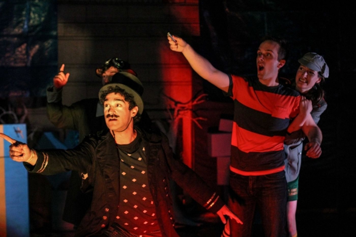 Photo Flash:  First Floor Theater's World Premiere of TOLLBOOTH: A CLOWN SHOW, Now Through 5/18  Image