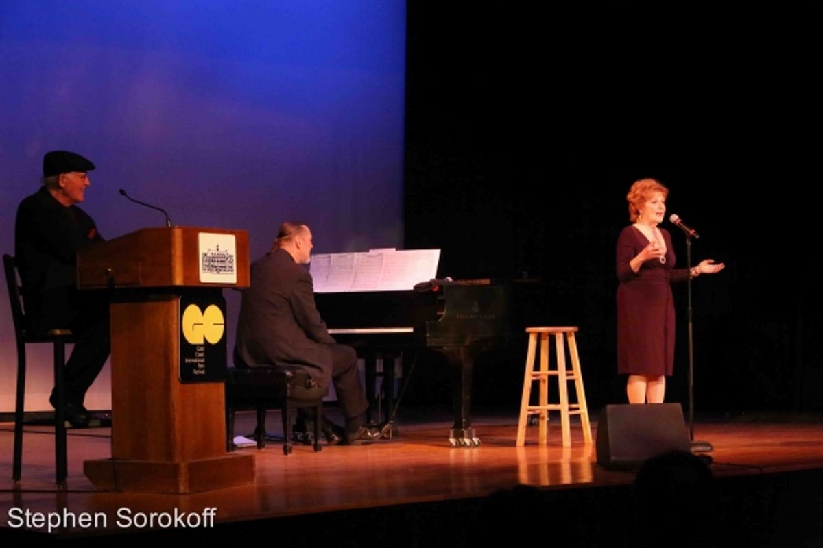 Jon Weber, Music Director & Anita Gillette at 