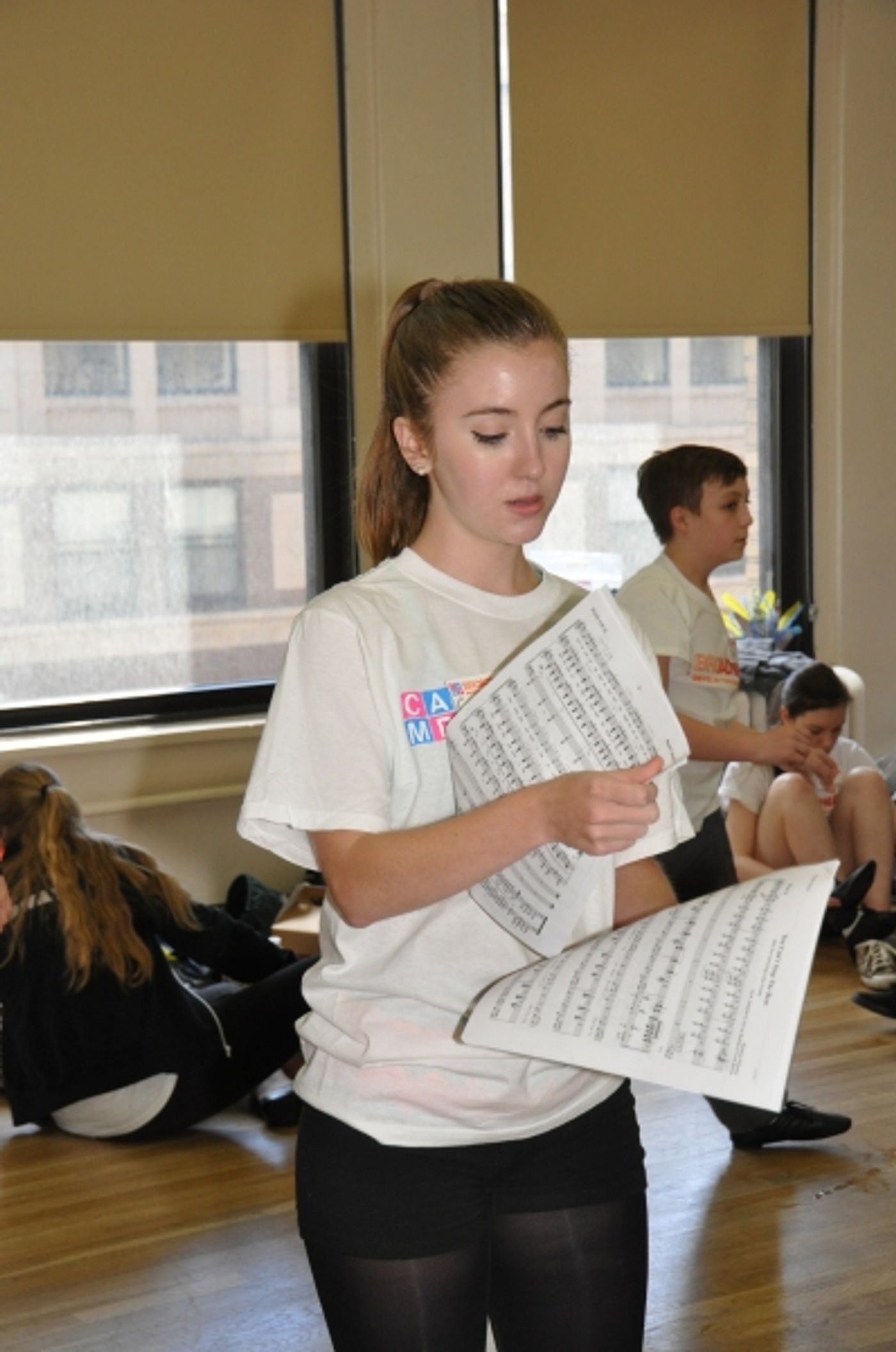 Photo Coverage: Camp Broadway Kids Rehearse for New York Pops Gala  Image