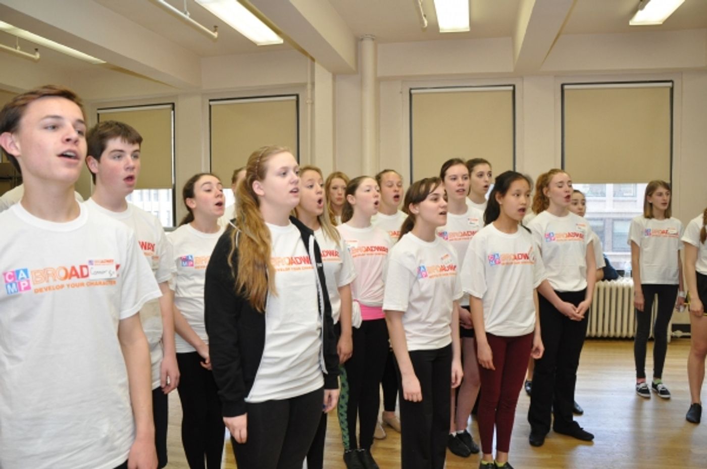 Photo Coverage: Camp Broadway Kids Rehearse for New York Pops Gala  Image