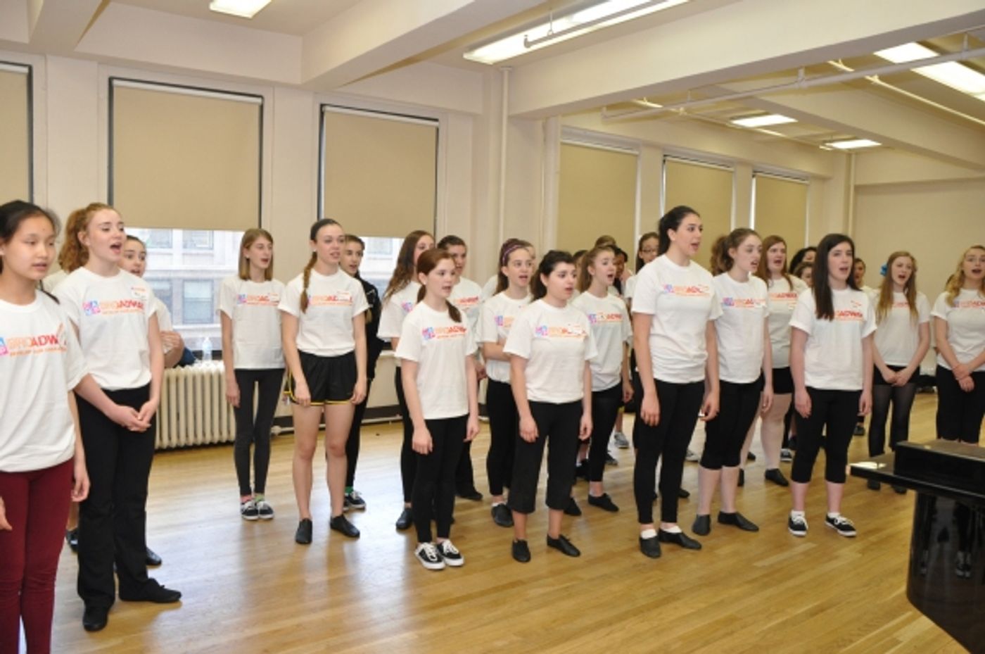 Photo Coverage: Camp Broadway Kids Rehearse for New York Pops Gala  Image