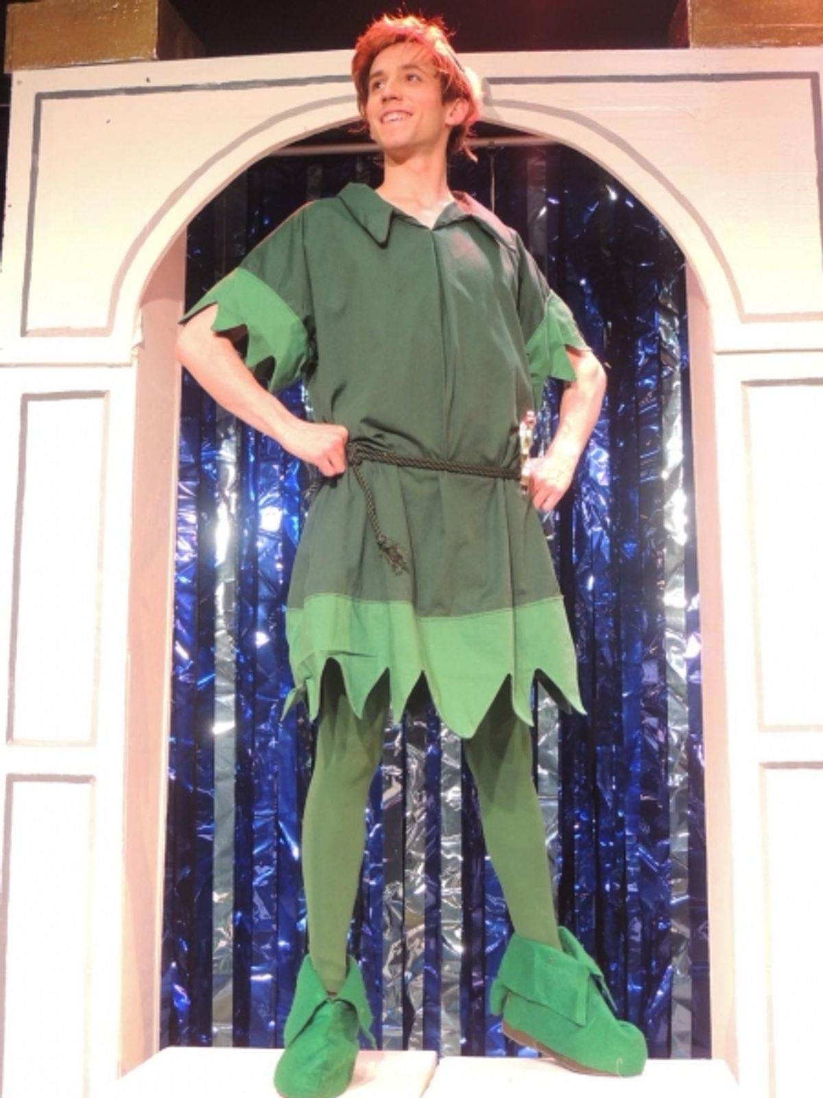 Joseph Waeyaert as Peter Pan at 