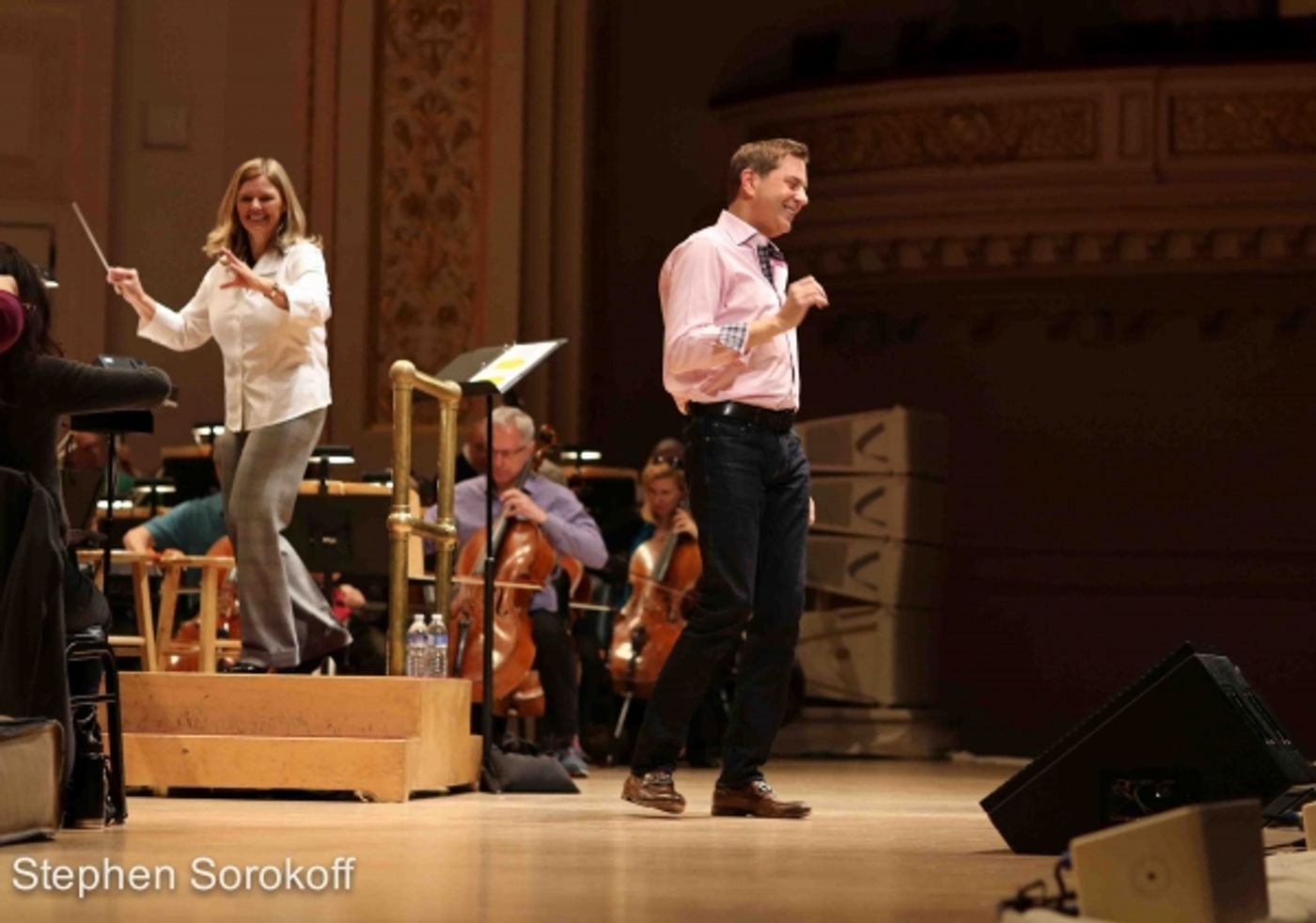 Photo Coverage: In Rehearsal for New York Pops' 31st Birthday Gala! Image
