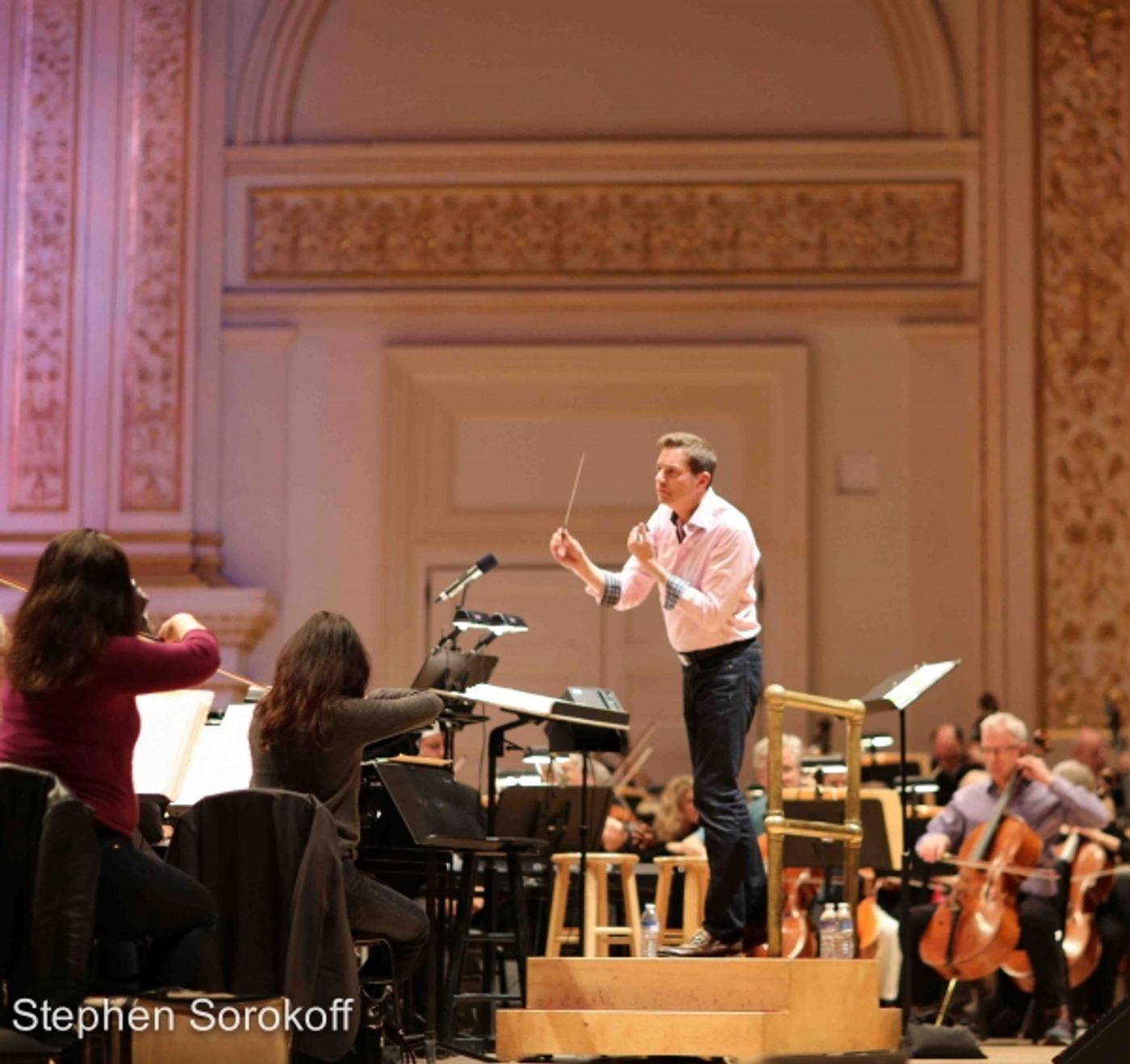 Photo Coverage: In Rehearsal for New York Pops' 31st Birthday Gala! Image