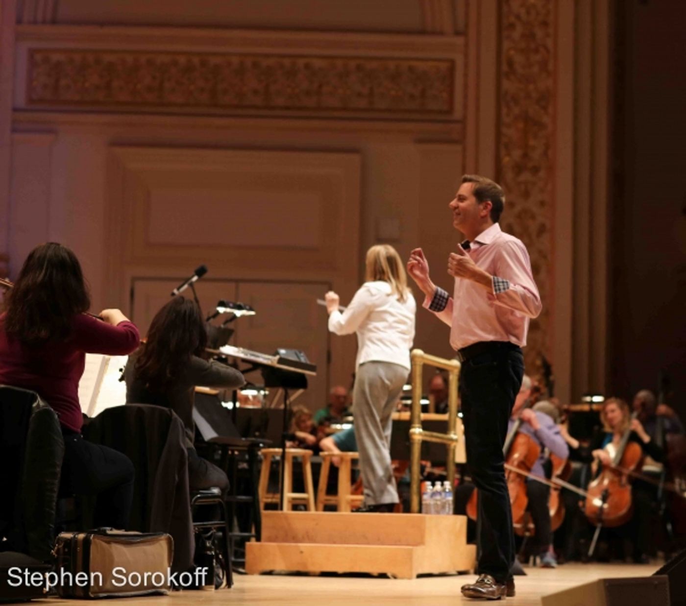 Photo Coverage: In Rehearsal for New York Pops' 31st Birthday Gala! Image