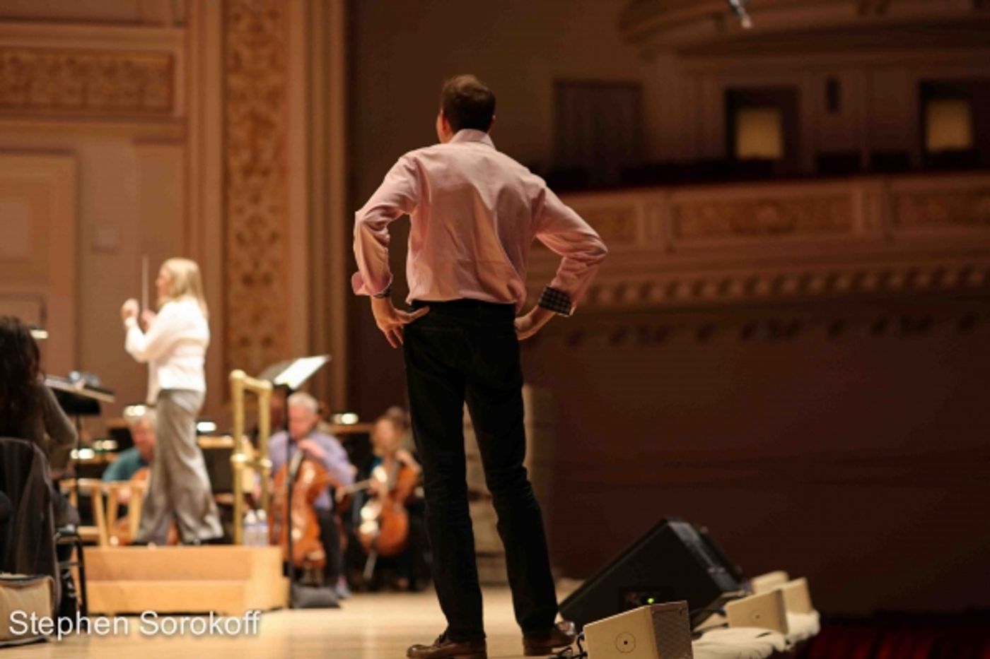 Photo Coverage: In Rehearsal for New York Pops' 31st Birthday Gala! Image