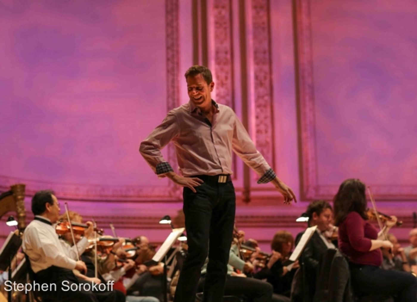 Photo Coverage: In Rehearsal for New York Pops' 31st Birthday Gala! Image