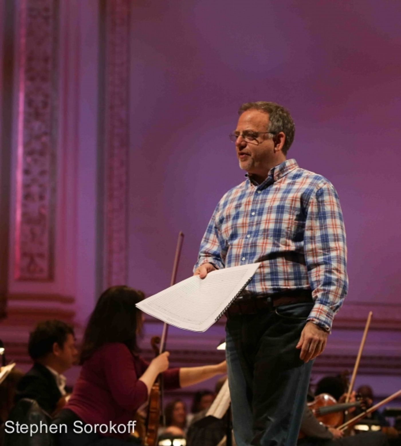 Photo Coverage: In Rehearsal for New York Pops' 31st Birthday Gala! Image