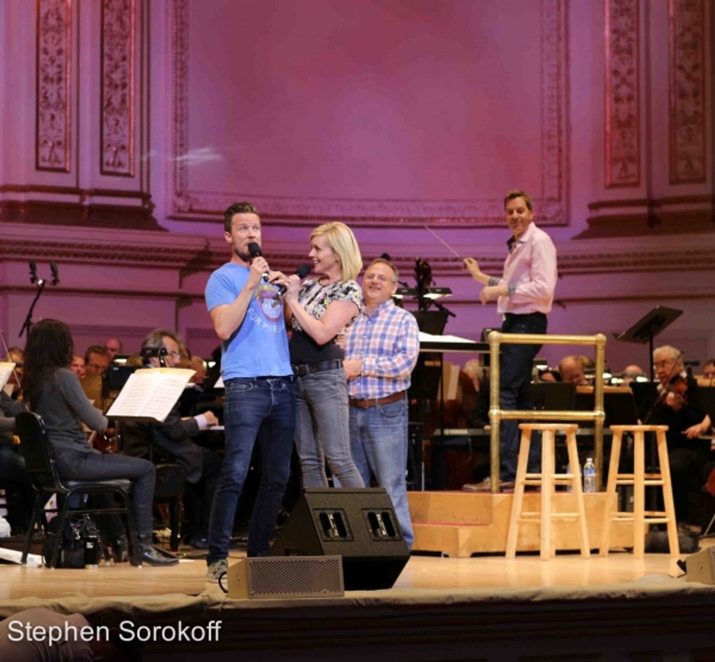 Photo Coverage: In Rehearsal for New York Pops' 31st Birthday Gala! Image