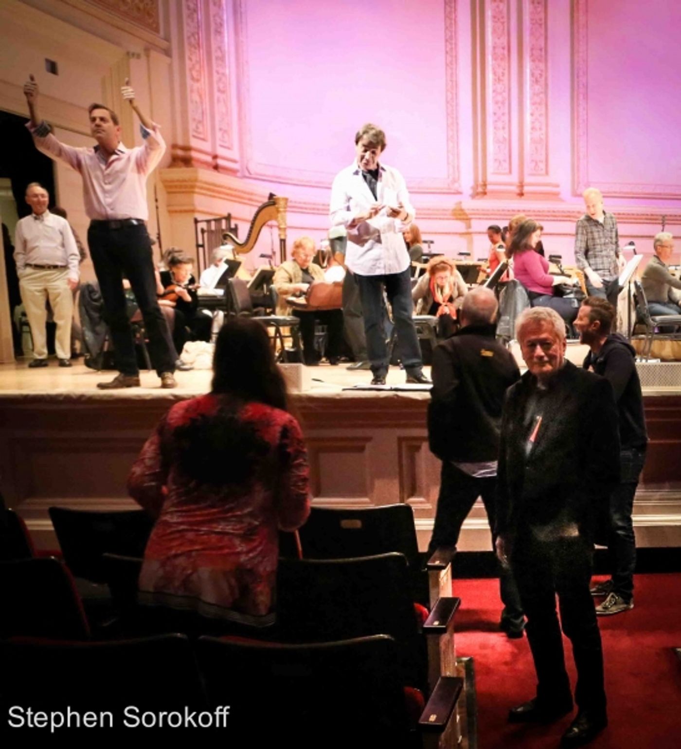 Photo Coverage: In Rehearsal for New York Pops' 31st Birthday Gala! Image