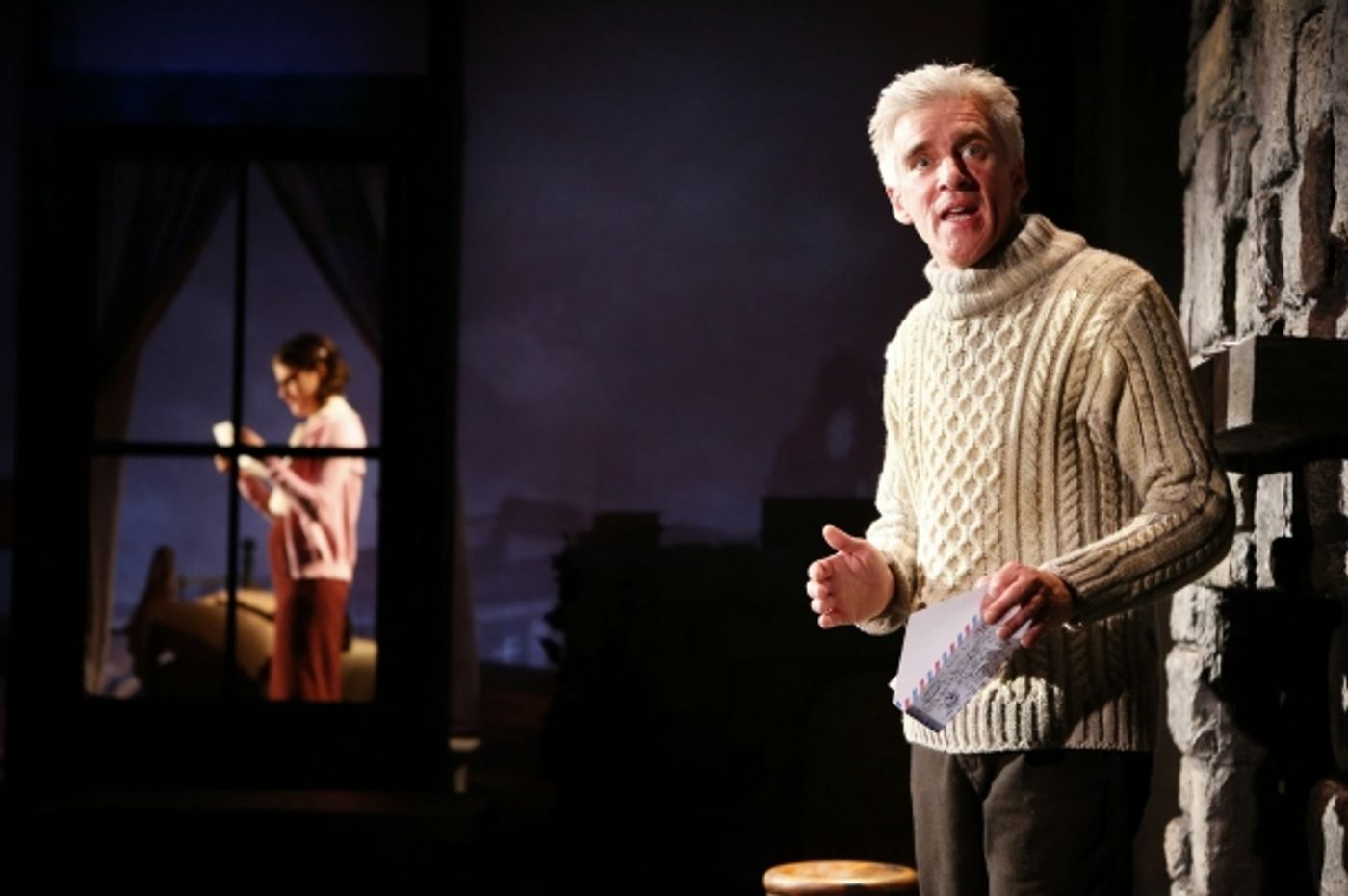 Photo Flash: First Look at Xanthe Elbrick and Patrick Fitzgerald in Irish Rep's SEA MARKS  Image