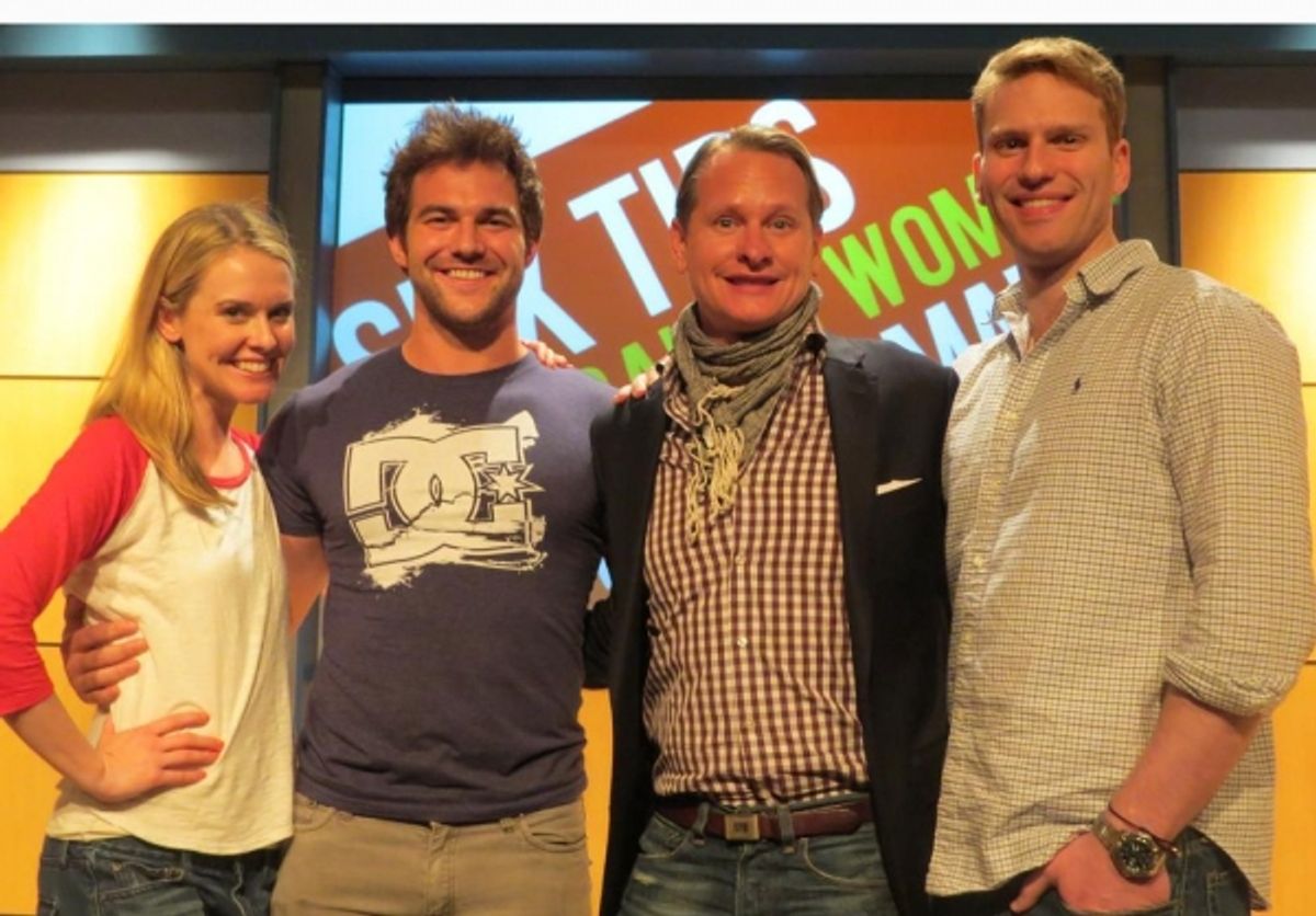 Rachel Moulton, BJ Gruber, Carson Kressley, and Grant MacDermott at 