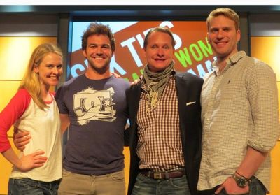 Rachel Moulton, BJ Gruber, Carson Kressley, and Grant MacDermott Photo