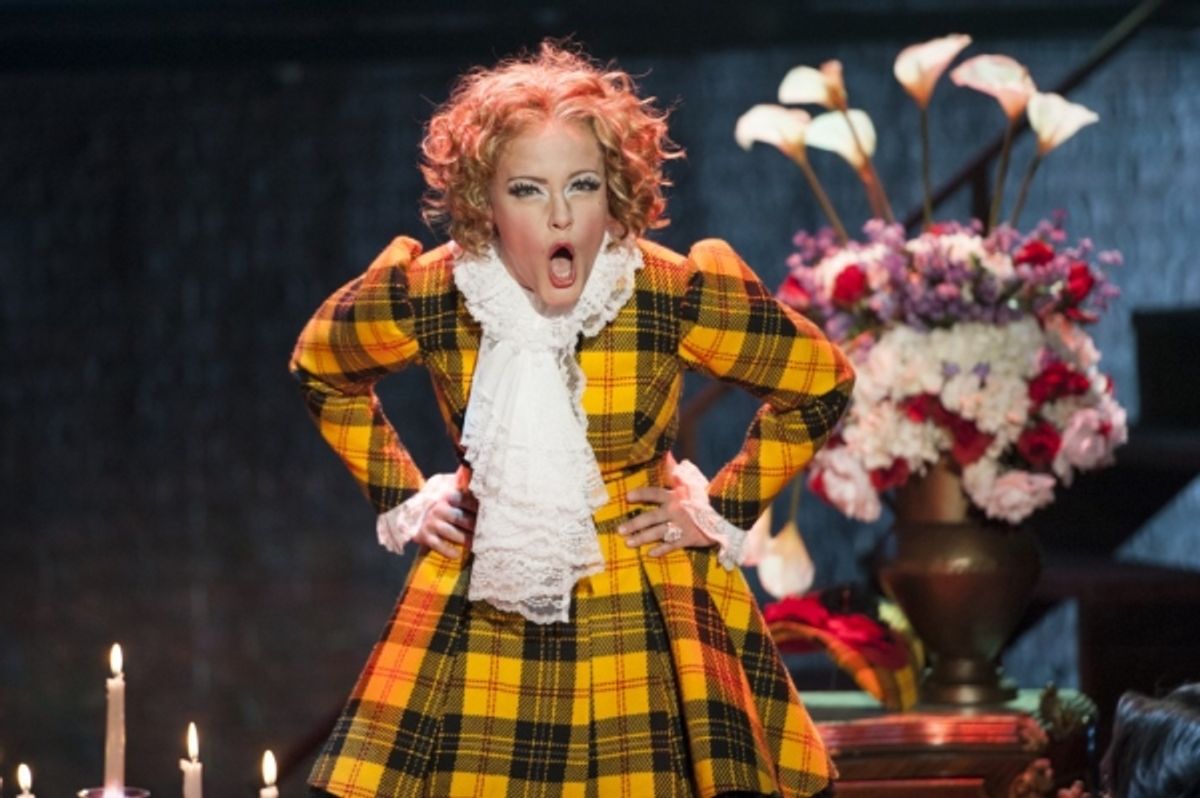 Polly Peachum (Erin Driscoll) sings ''Pirate Jenny'' at 