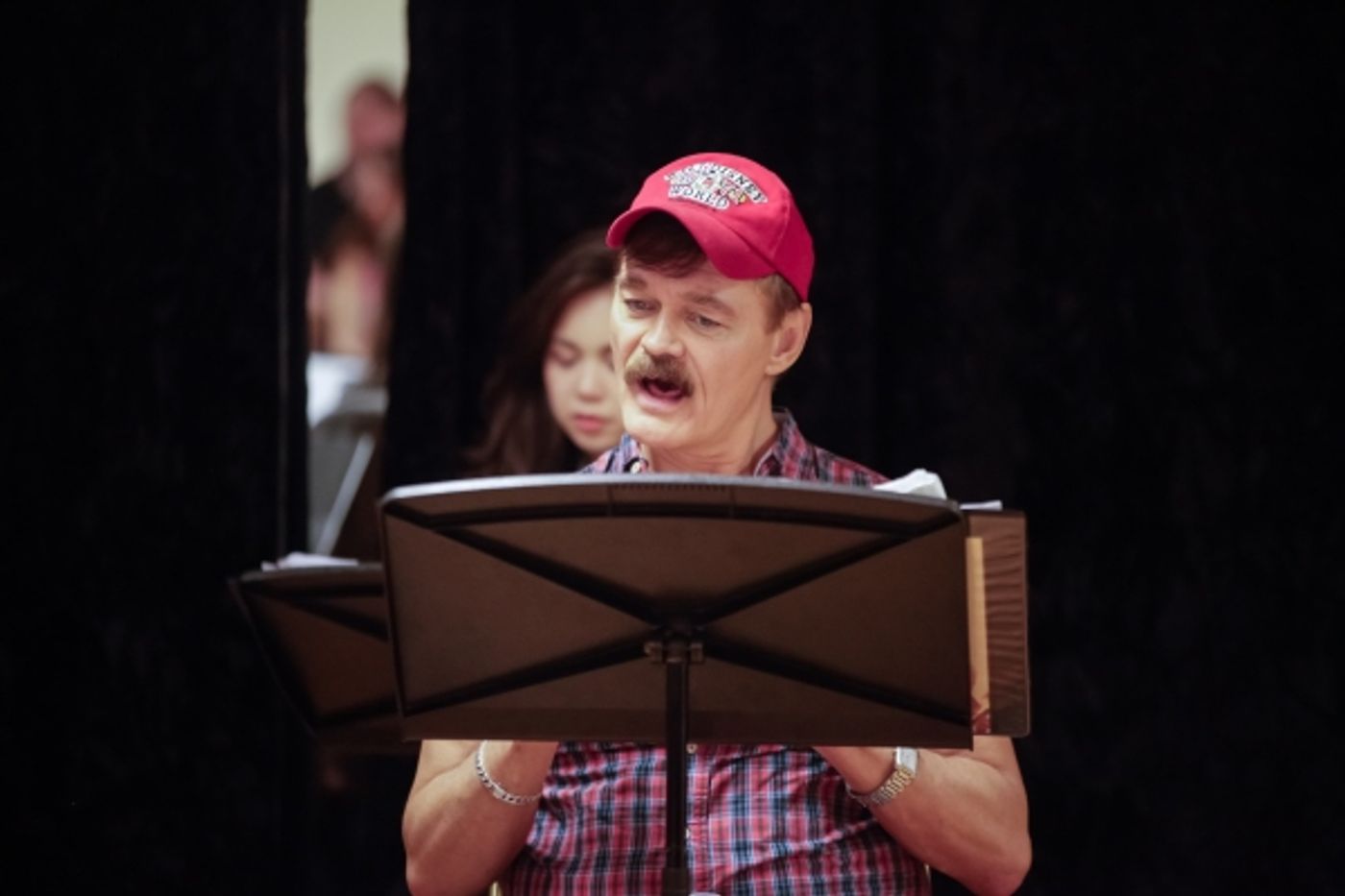 Photo Flash: In Rehearsal with ANTHEM's Jason Gotay, Remy Zaken, Randy Jones and More Off-Broadway  Image