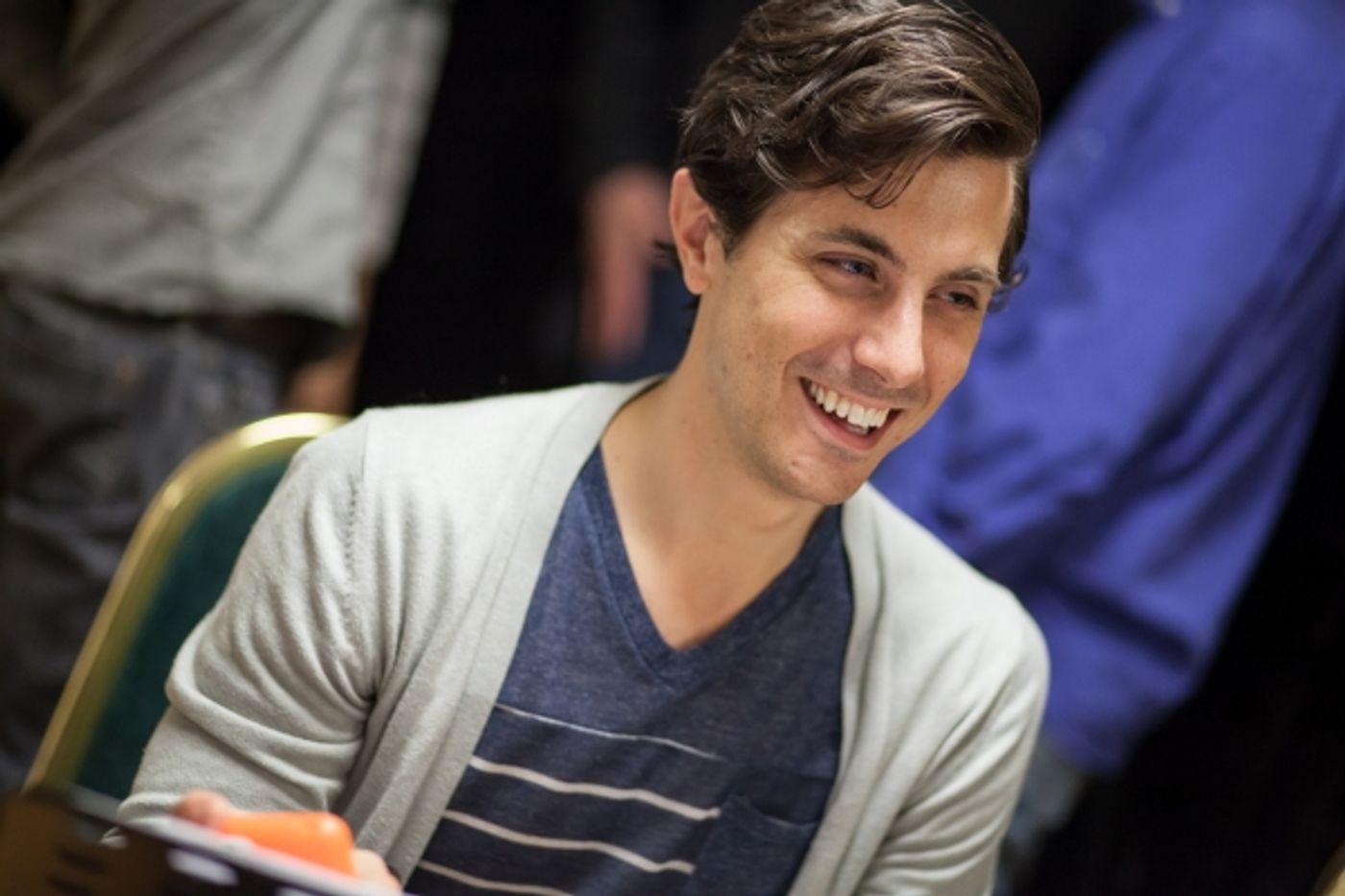 Photo Flash: In Rehearsal with ANTHEM's Jason Gotay, Remy Zaken, Randy Jones and More Off-Broadway  Image