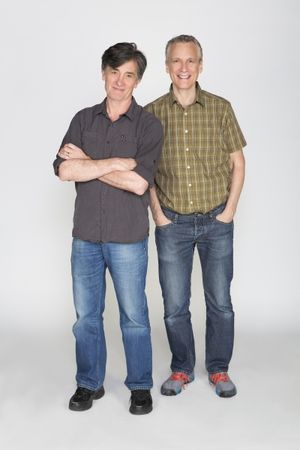 Director Roger Rees and playwright Rick Elice Photo