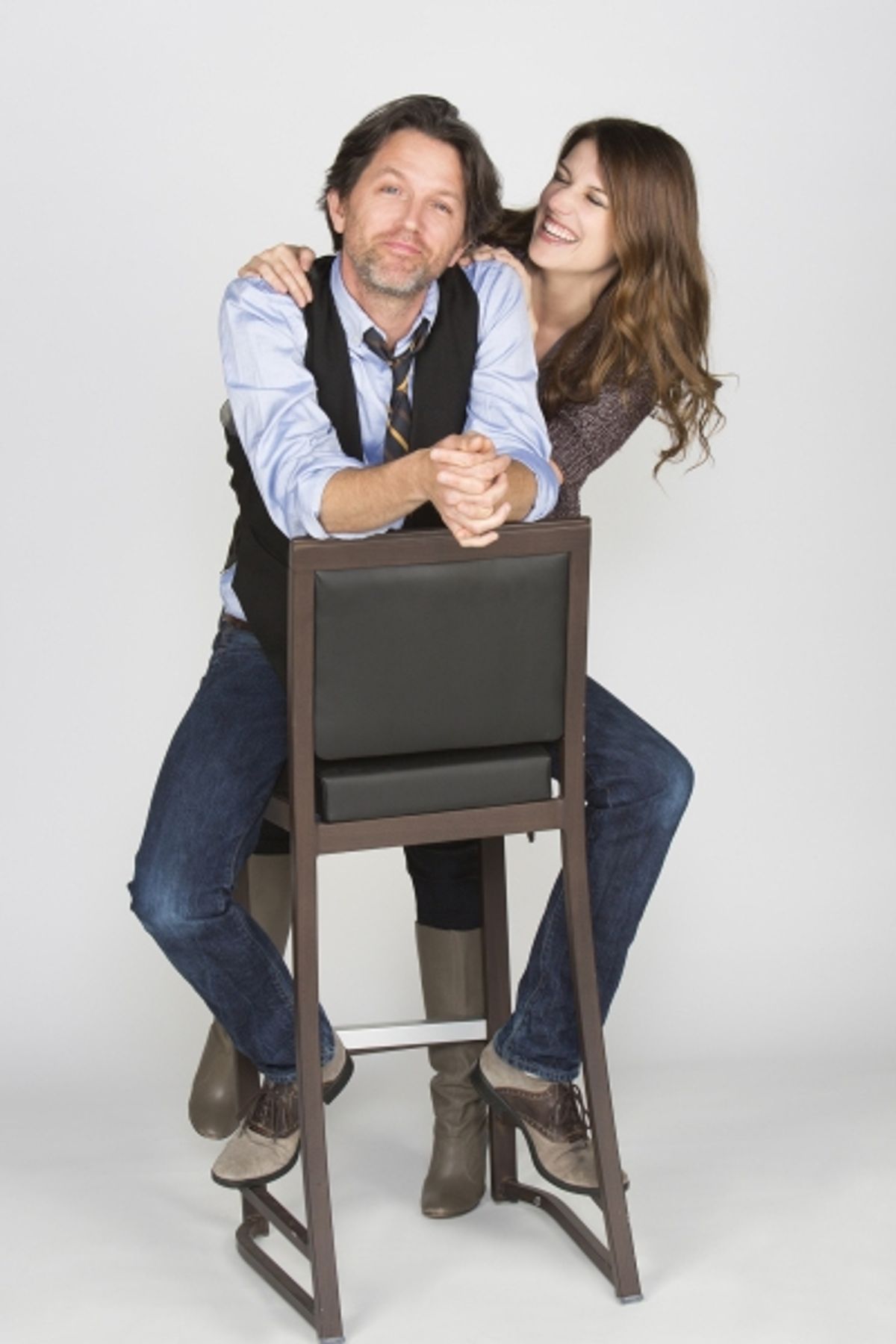 Jon Patrick Walker appears as Andy and Nicole Parker as Mags at 