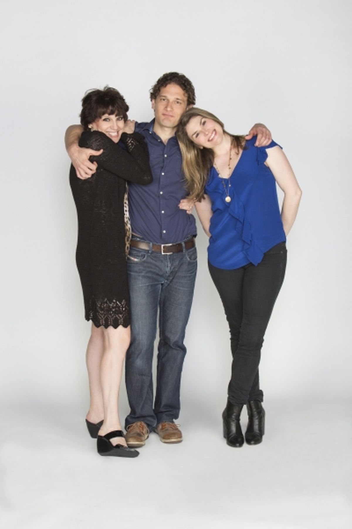 Beth Leavel appears as Rhoda and Doris; Eric William Morris as The Host, Jeff, and Joe; and Heidi Blickenstaff as Jane and Annie at 