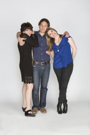 Beth Leavel appears as Rhoda and Doris; Eric William Morris as The Host, Jeff, and Jo Photo