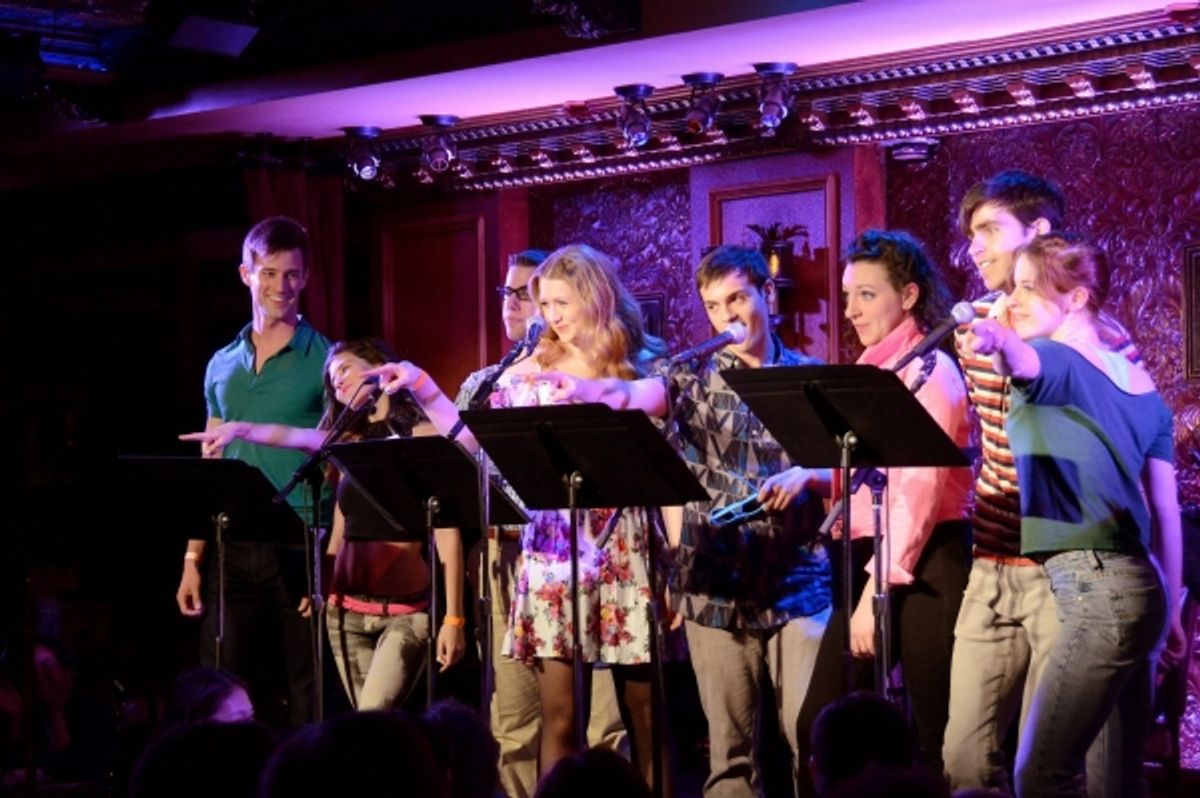 CJ Pawlikowski, Taylor Rathus, Patrick Newton, Chandler Reeves, Aaron Riesebeck, Emily Rogers, Sam Heldt and Elisabeth Ness at 