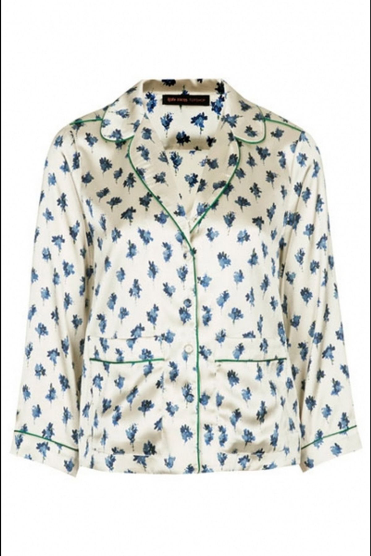 FLORAL PYJAMA BLOUSE BY KATE MOSS FOR TOPSHOP Ã‚Â£50 at 
