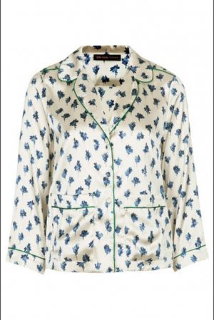FLORAL PYJAMA BLOUSE BY KATE MOSS FOR TOPSHOP Ã‚Â£50 Photo