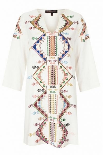 EMBROIDERED SMOCK DRESS BY KATE MOSS FOR TOPSHOP Ã‚Â£75.00 Photo