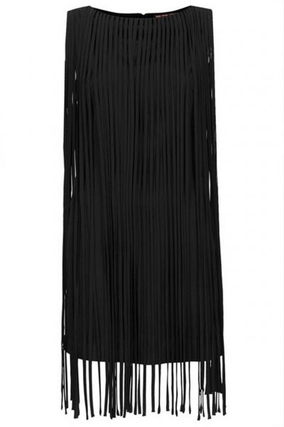 LONG FRINGE TASSEL DRESS BY KATE MOSS FOR TOPSHOP Ã‚Â£95.00 Photo