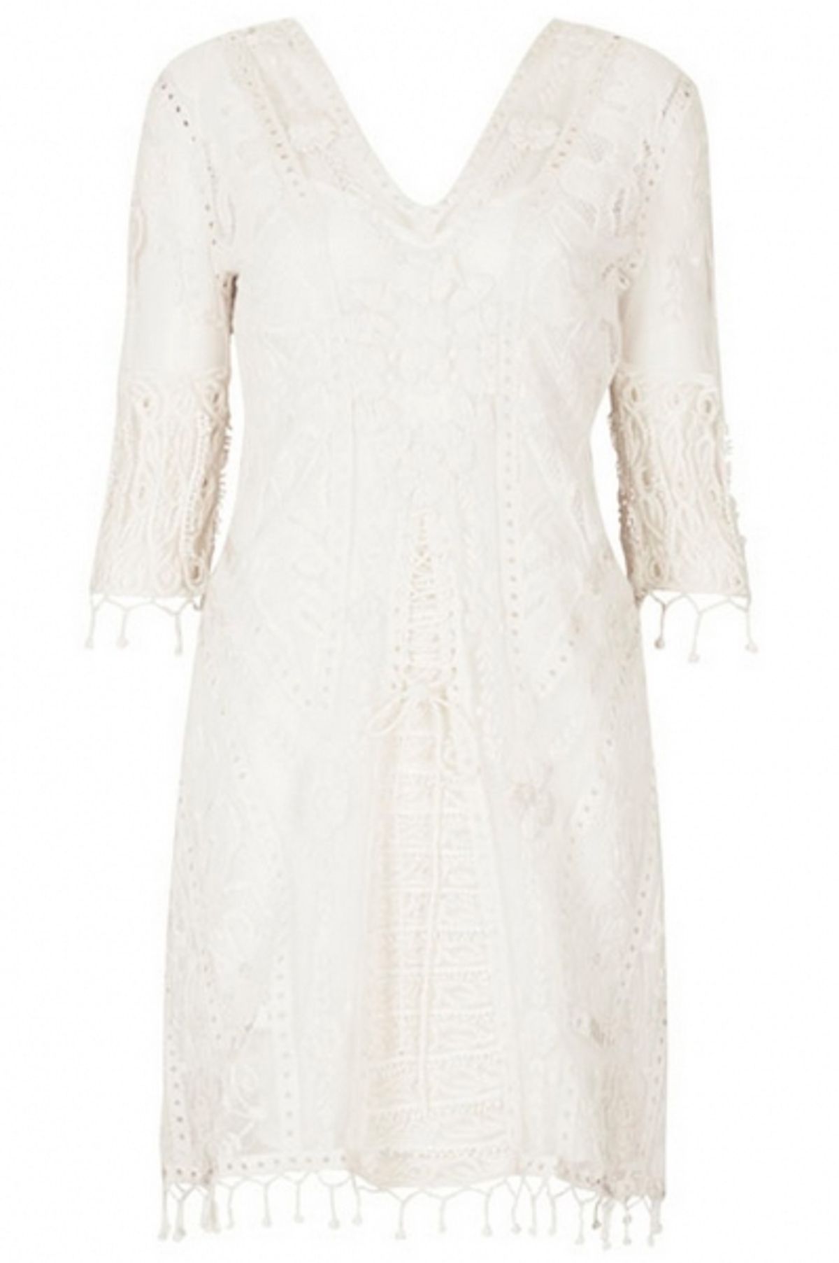 CROCHET LACE MIDI DRESS BY KATE MOSS FOR TOPSHOP Ã‚Â£150.00 at Kate Moss x Topshop Lands Wednesday
