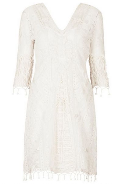CROCHET LACE MIDI DRESS BY KATE MOSS FOR TOPSHOP Ã‚Â£150.00 Photo