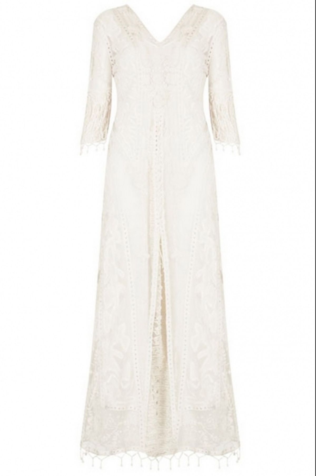 CROCHET LACE MAXI DRESS BY KATE MOSS FOR TOPSHOP Ã‚Â£180.00 at Kate Moss x Topshop Lands Wednesday