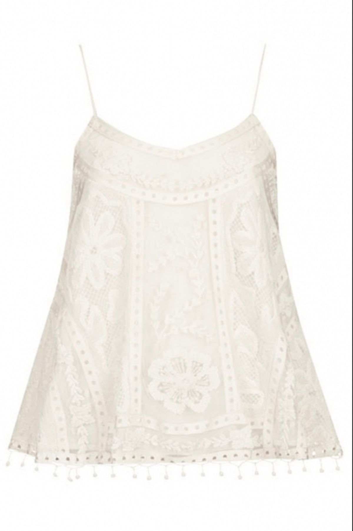 SWING CROCHET CAMI TOP BY KATE MOSS FOR TOPSHOP Ã‚Â£48.00 at Kate Moss x Topshop Lands Wednesday