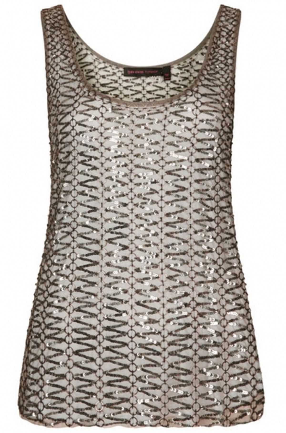 RING DETAIL MESH VEST BY KATE MOSS FOR TOPSHOP Ã‚Â£150.00 at Kate Moss x Topshop Lands Wednesday