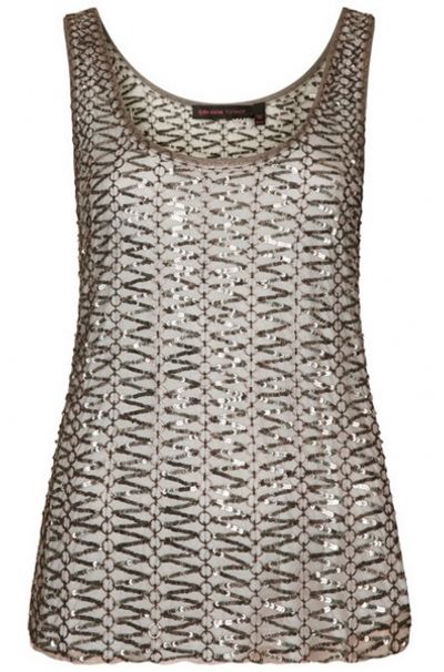 RING DETAIL MESH VEST BY KATE MOSS FOR TOPSHOP Ã‚Â£150.00 Photo