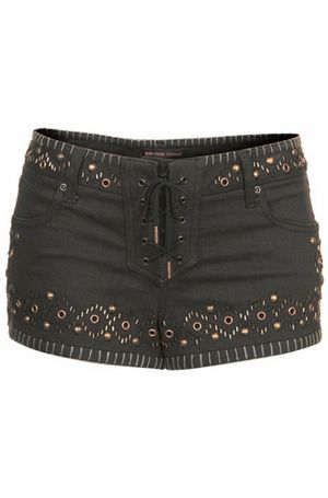 STUDDED DENIM SHORTS BY KATE MOSS FOR TOPSHOP Ã‚Â£50.00 Photo