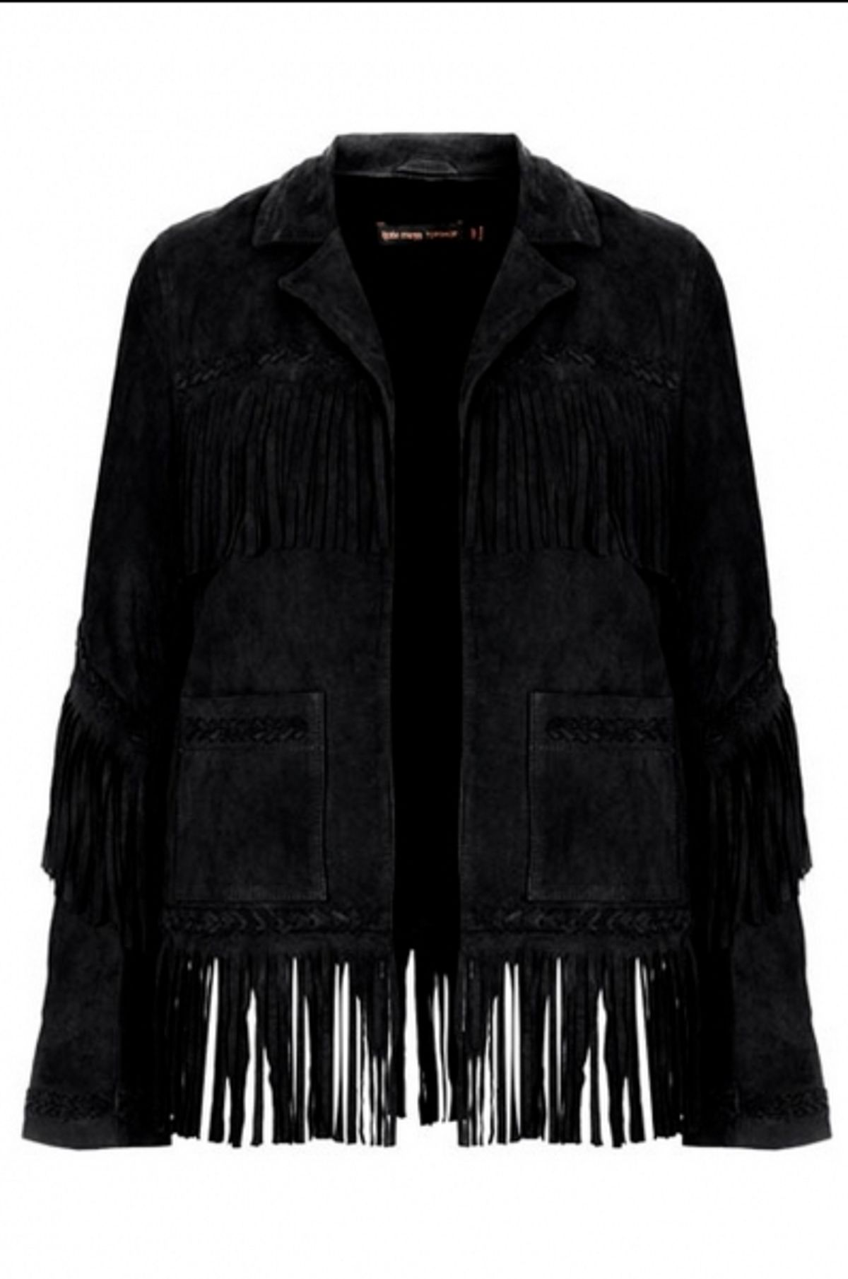FRINGED SUEDE JACKET BY KATE MOSS FOR TOPSHOP Ã‚Â£225.00 at Kate Moss x Topshop Lands Wednesday