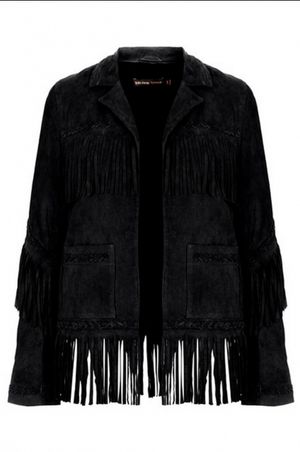 FRINGED SUEDE JACKET BY KATE MOSS FOR TOPSHOP Ã‚Â£225.00 Photo